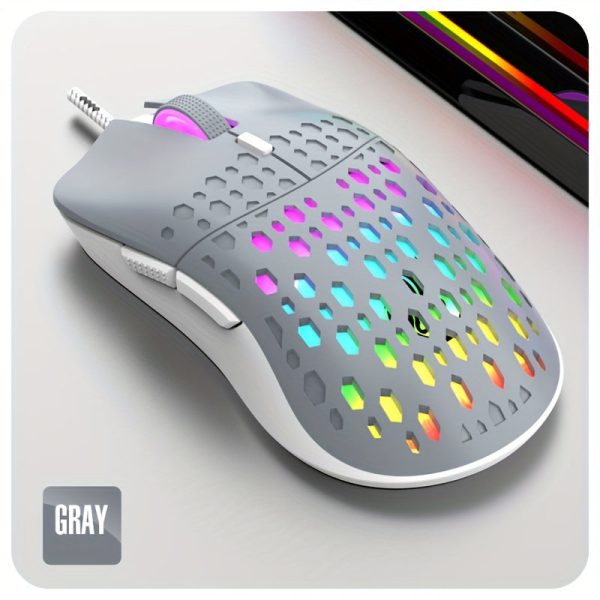 G701 Wired RGB Illuminated Gaming Mouse - Image 7