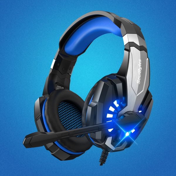 Experience Immersive Audio with SoulBytes S9 Stereo Gaming Headset for PS4, PC, Xbox One, and PS5 - Image 3