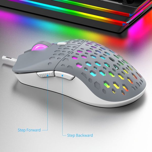 G701 Wired RGB Illuminated Gaming Mouse - Image 4