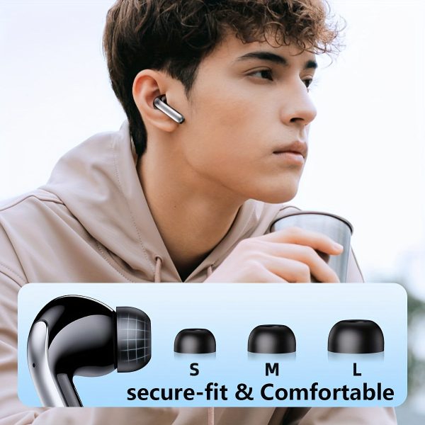 Wireless Earphone, Wireless 5.3 Headphones, 13MM Horn, Long Time Playtime, Type-C Fast Charging Case, Stereo Wireless In-Ear Headphones For IPhone And Android In-Ear Headphones, Gaming Business Sports Headset Ear Microphone. - Image 5